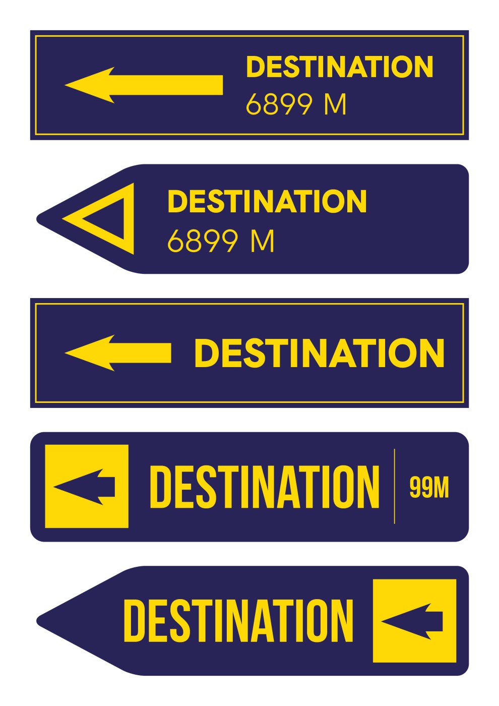 Position Signage Directional Signage – Jon Lawrence Learning Log